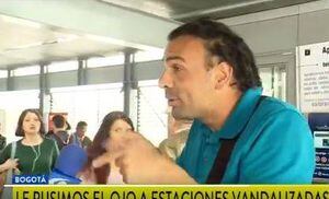 Ciudadano trató de mentiroso a Juan Diego Alvira en trasmisión en vivo de Noticias Caracol