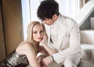 FOTOS: el atuendo con pantalón que Sophie Turner vistió en su boda con Joe Jonas