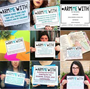 #ArmMeWith: La campaña de los profesores en contra de la propuesta de Trump de armar a los maestros