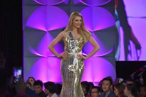 Así de imponente se vio Madison Anderson Berríos en la preliminar Miss Universo