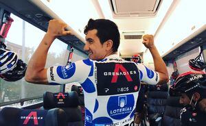 "Vamos a por más": Richard Carapaz, orgulloso con el maillot de lunares en la etapa 3 de la Vuelta a España