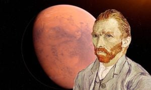 No es la oreja de van Gogh, sino la de Marte: así es el nuevo descubrimiento de NASA en el planeta rojo