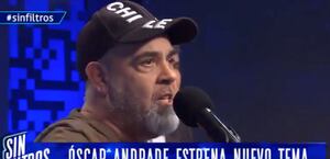 Óscar Andrade regresa a las pistas y lanza su nueva canción para el Rechazo: “La Dictadura Democrática”