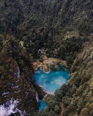 Laguna Magdalena, un santuario natural de Huehuetenango
