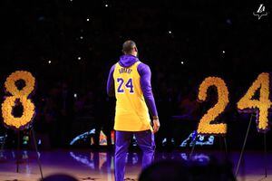 VIDEO. El Staples Center vive una noche de lágrimas en recuerdo de Kobe Bryant 