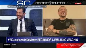 Emiliano Vecchio admite entre risas que jugó para atrás en la definición del Transición 2013