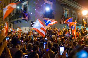 Ricardo Roselló anuncia que renunciará como gobernador de Puerto Rico y las celebraciones se tomaron las calles