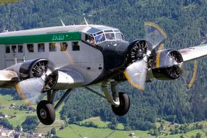 Junkers Ju-52: así es el avión "vintage" que se estrelló en los Alpes suizos