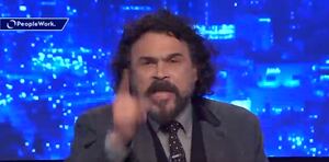 Arturo Ruiz-Tagle señaló con el dedo a Boric: “Usted el culpable de la violencia. (...) estamos camino a la dictadura”