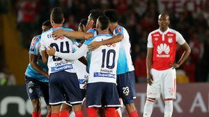 ¡Caos en Bogotá! Independiente Santa Fe perdió en Copa Sudamericana