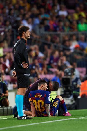 La desesperación de Messi tras su nueva lesión: "No me puedo romper, no me puedo romper"