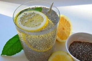 Limonada de chía y jengibre ideal para evitar las náuseas matutinas