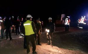 Tres personas atrapadas a 70 metros de profundidad en la mina San José