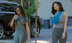 Kim Kardashian y Kylie Jenner nos enseñan cómo resaltar la figura con los leggins