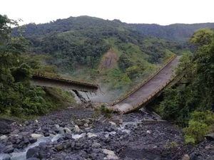 Puente en Boyacá se desplomó... ¡Y solo funcionó seis años!