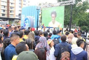 No se pierda Colombia vs Polonia en las pantallas gigantes dispuestas en Bogotá