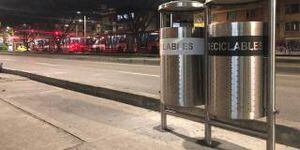 ¿Por qué hay tantas canecas de basura en Bogotá?, la Alcaldía respondió