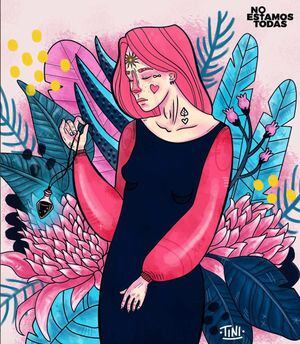 'No estamos todas': Ilustraciones para sensibilizar a los mexicanos sobre los feminicidios