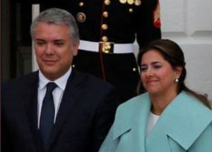 (FOTO) ¿Acertó? Así lució la primera dama de Colombia en el desfile militar del 20 de julio