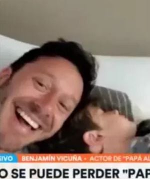 “Tiene más tuto…”: Hijo de Benja Vicuña provocó risas en el matinal de Canal 13