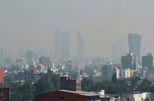 México respira el tercer aire más contaminado del planeta
