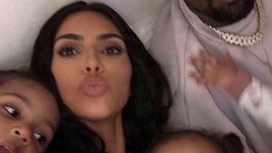 La foto familiar con la que Kim Kardashian derritió de amor al Internet
