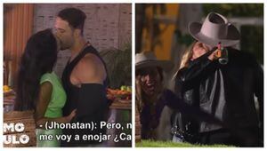 “¡Y me trajo flores!”: besos en fiesta de Tierra Brava entre Pamela y Fabio y Guarén con Mateucci, desatan la furia de Jhonatan y Chama