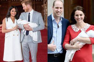 Meghan Markle y Kate Middleton: Estas fueron las diferencias entre la presentación de sus bebés