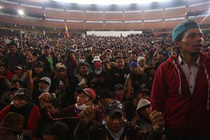 CONAIE: "Esto no para hasta que el FMI salga del Ecuador"