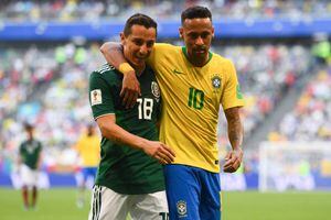 Andrés Guardado ¿se burla de Neymar y de la eliminación de Brasil?