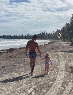 Ricky Martin celebra su cumpleaños junto a su hija menor en Dorado