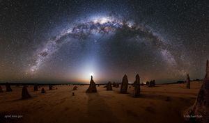 La Vía Láctea como nunca la habíamos visto: toda una obra de arte captada por radiotelescopios australianos