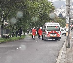 Quito: persona falleció en la puerta de su casa en La Gasca