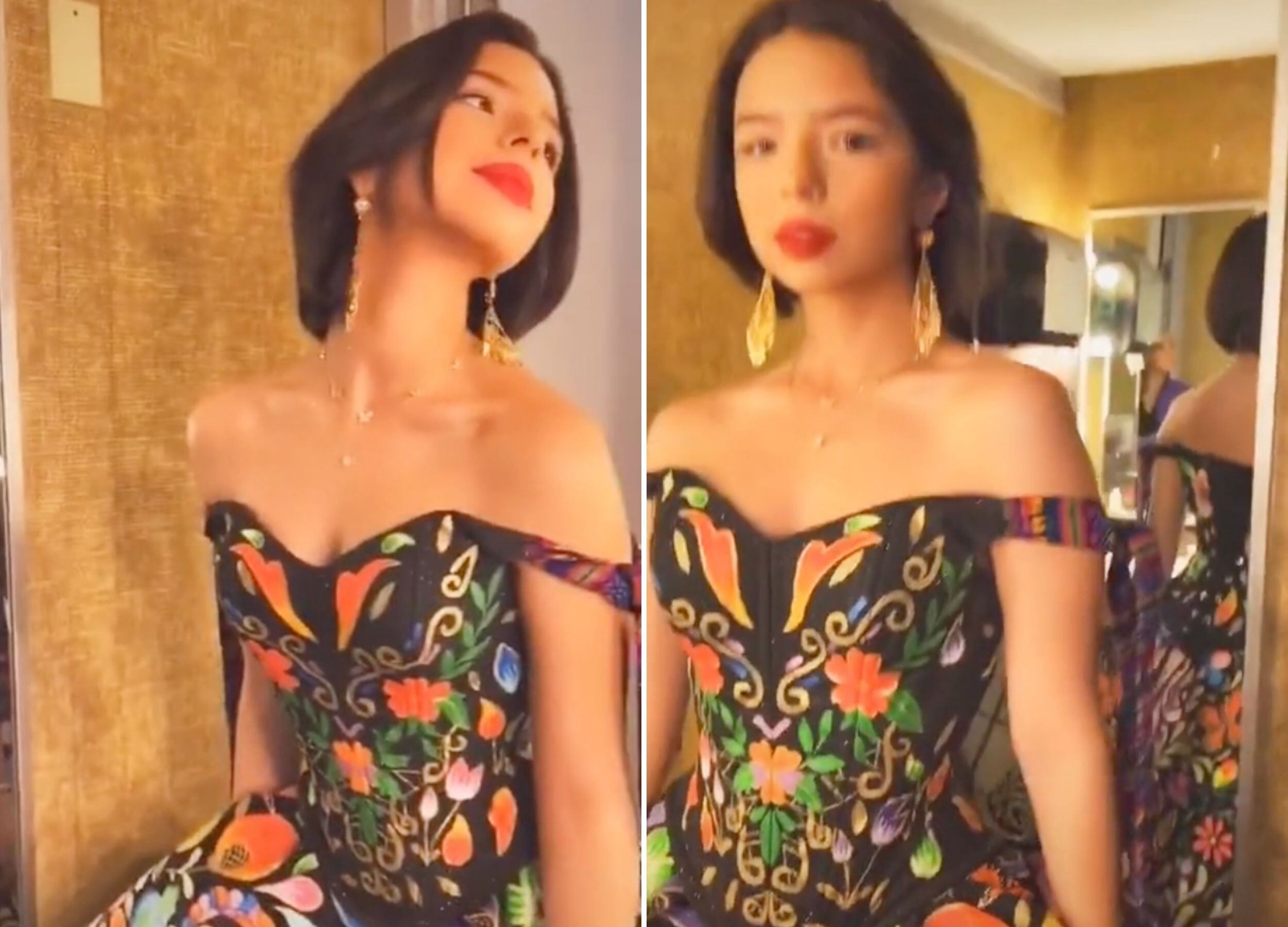 Ángela Aguilar se viraliza por usar vestido que le regaló una fan – Metro  World News