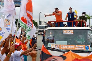 Andrés Arauz cierra campaña en Guayaquil y evoca a la Revolución Ciudadana