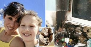 Mãe e filha levam fóssil para casa e descobrem após explosão que era uma bomba