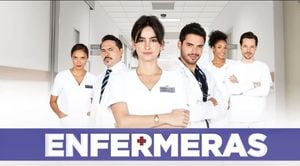 Actores de 'Enfermeras' son buenos amigos en la vida real, y así lo demostraron en cuarentena