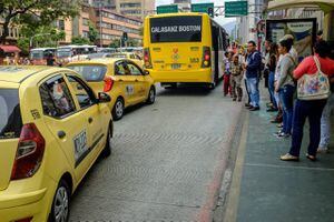 ¡Prepárese! Este miércoles habrá paro de taxistas en Medellín