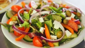 A técnica para fazer um molho para a salada delicioso