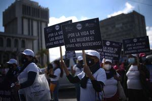 Mujeres marchan en Guatemala contra la violencia machista: “Vivas nos queremos”