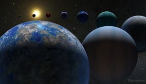 Revealing video of a former NASA worker shows the size of each planet in the Solar System compared to Earth