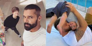 Ricky Martin presume cómo ha crecido su hijo Renn y sorprende con su parecido