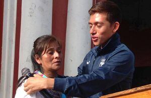 Así fue el bello gesto del marchista José Barrondo con su mamá