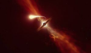 Por primera vez en la historia científicos detectan luz detrás de un agujero negro