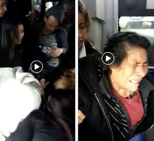 El indignante video en el que se ve que la falta de cultura en TransMilenio