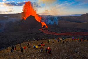 Fotos: Erupción en Islandia, una "maravilla natural"