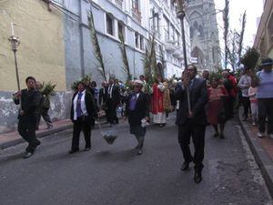 Semana Santa: Así se vivió la procesión del Domingo de Ramos en Quito