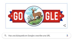 Doodle para el "18": con una paya y un huemul Google se suma a las celebraciones de las Fiestas Patrias