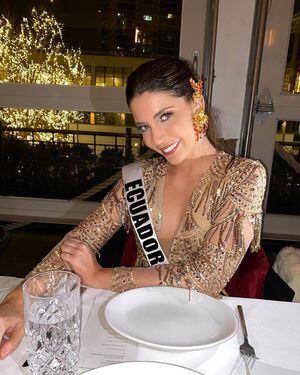 Así luce Cristina Hidalgo, representante de Ecuador, a días del Miss Universo