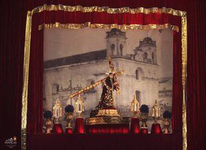 Exposición de Jesús de las Tres Potencias en el Palacio Nacional